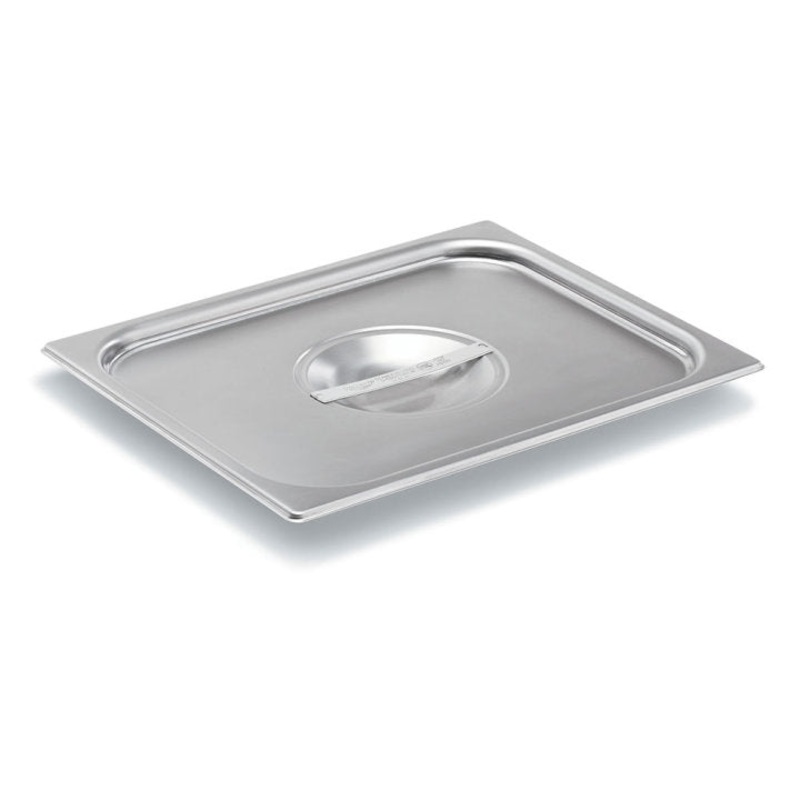 Vollrath Super Pan V Solid Food Pan Cover, 2/3 Size, 22 Gauge Stainless Steel