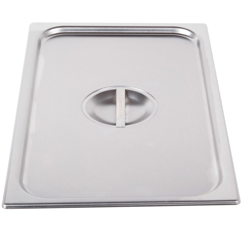 Vollrath Super Pan V Solid Food Pan Cover, Full Size, 22 Gauge Stainless Steel