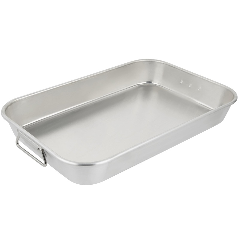 Vollrath Wear-Ever Bake & Roast Pan with Handles, 7.5 qt, Aluminum