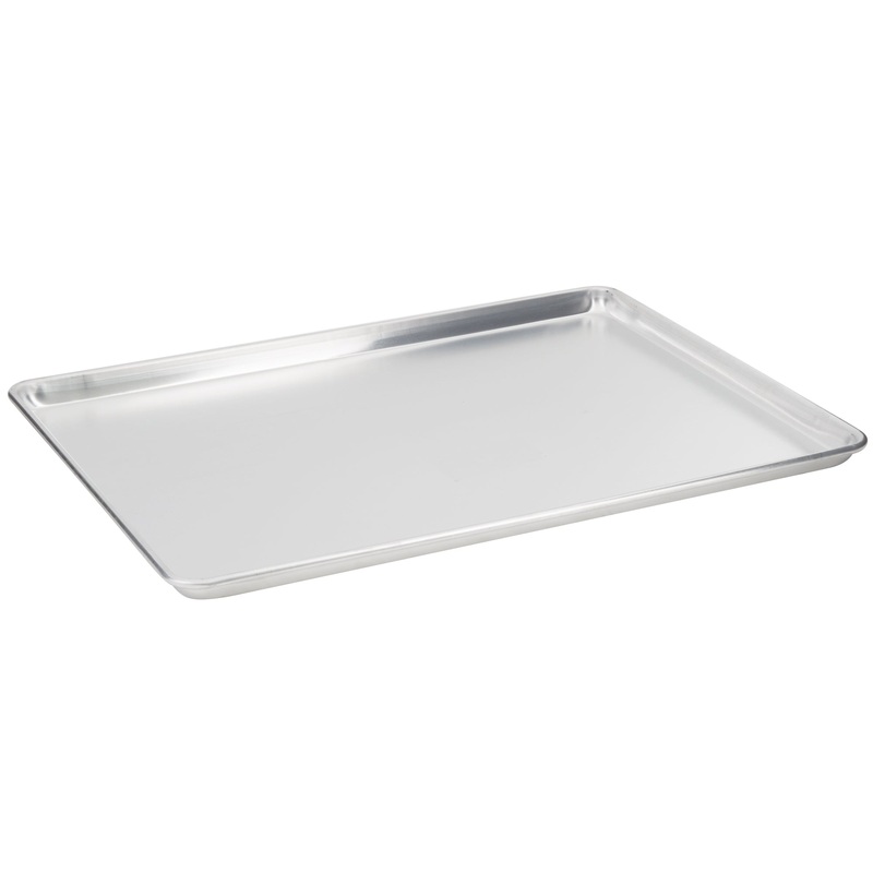 Vollrath Wear-Ever Heavy-Duty Bun Pan, Wire Rimmed, Full Size, 18 Gauge Aluminum