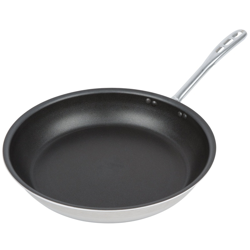 Vollrath Wear-Ever SteelCoat Non-Stick Fry Pan, 14", Aluminum