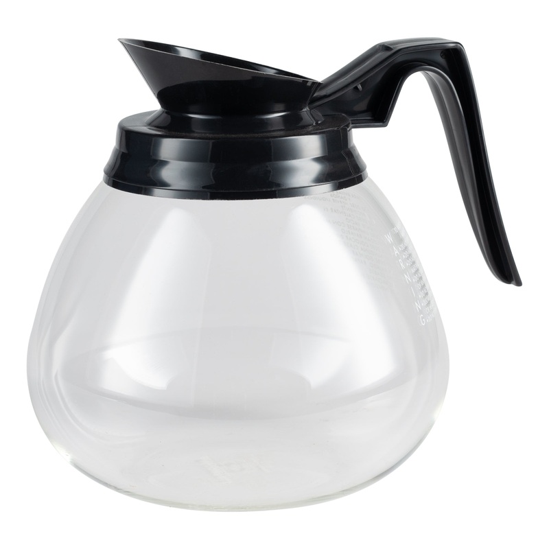 Wells Bloomfield Glass Coffee Decanter, Black