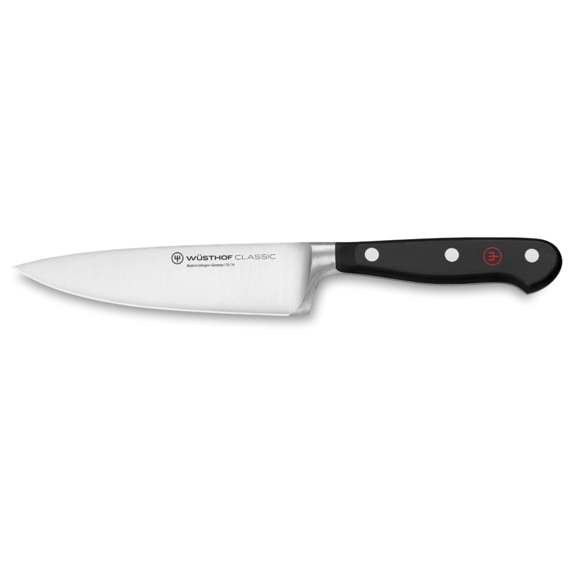 Wusthof Classic Chef Knife, 6", Black