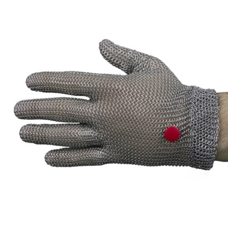 Yes Group Manulatex Chain Mesh Glove, Medium, Stainless Steel