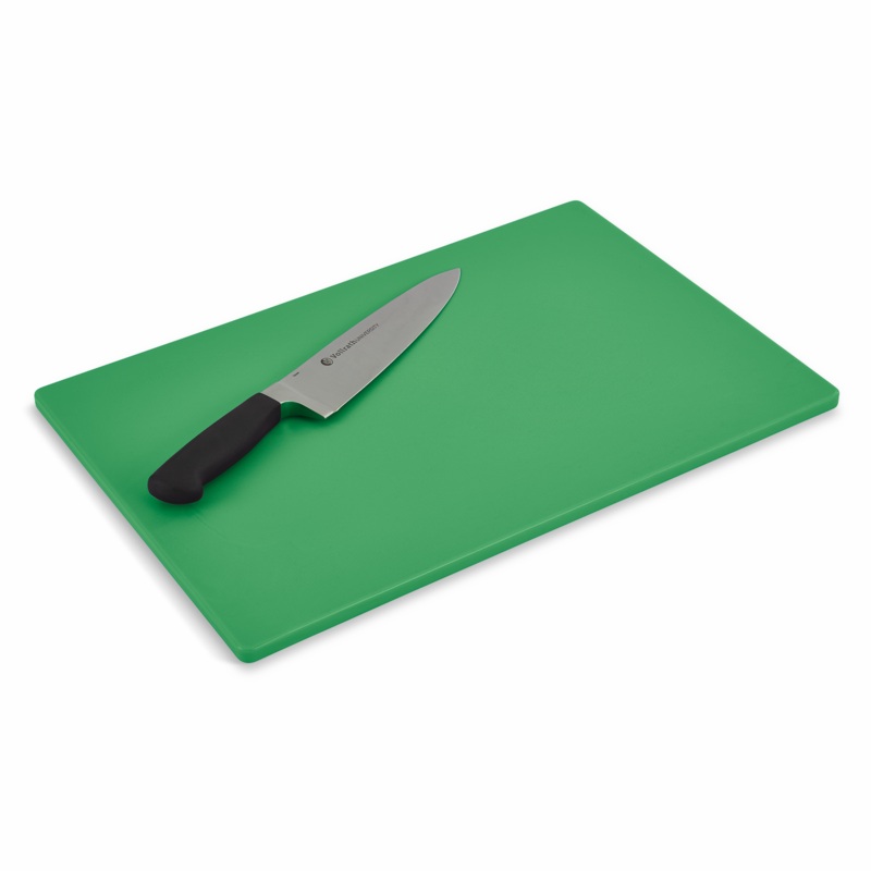 Vollrath Color-Coded Cutting Board, 18" x 12" x 0.5", Green