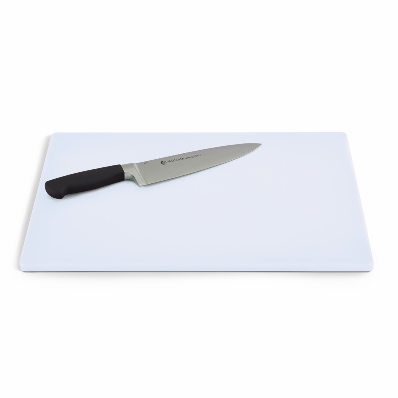 Vollrath Color-Coded Cutting Board, 18" x 12" x 0.5", White