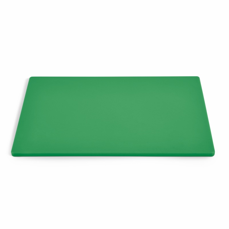 Vollrath Color-Coded Cutting Board, 20" x 15" x 0.5", Green