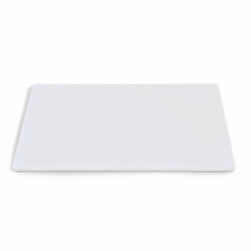 Vollrath Color-Coded Cutting Board, 20" x 15" x 0.5", White