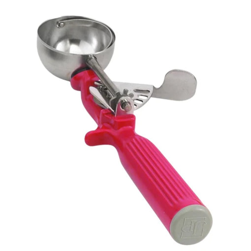 Vollrath Color-Coded One-Piece Thumb Press Disher, 1 1/3 oz