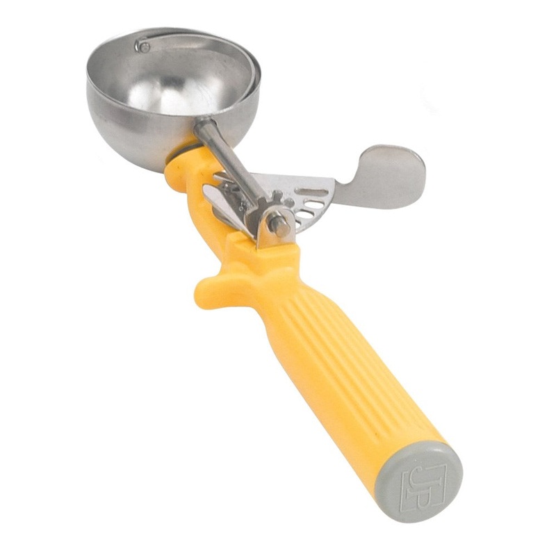 Vollrath Color-Coded One-Piece Thumb Press Disher, 1 5/8 oz