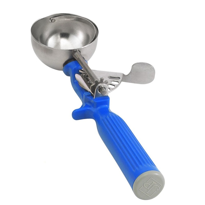 Vollrath Color-Coded One-Piece Thumb Press Disher, 2 oz
