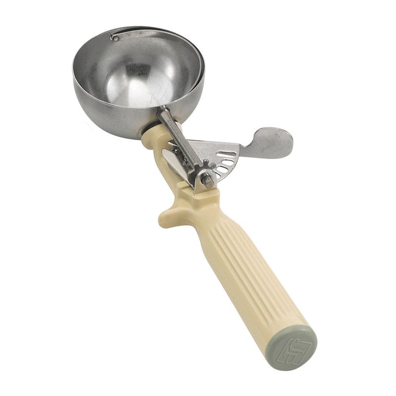 Vollrath Color-Coded One-Piece Thumb Press Disher, 3 1/4 oz