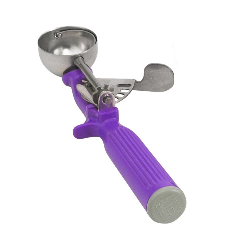 Vollrath Color-Coded One-Piece Thumb Press Disher, 3/4 oz