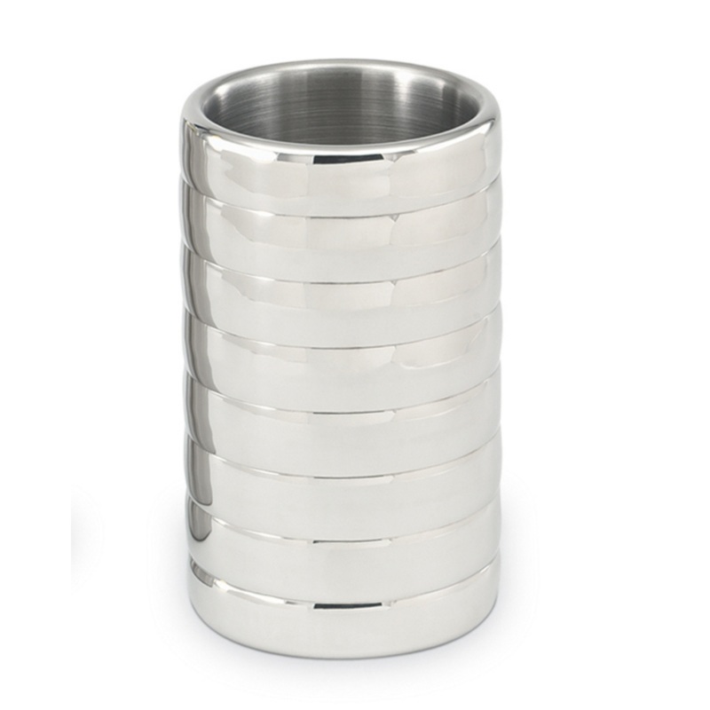 Vollrath Double-Wall Insulated Wine Cooler, Beehive, Stainless Steel