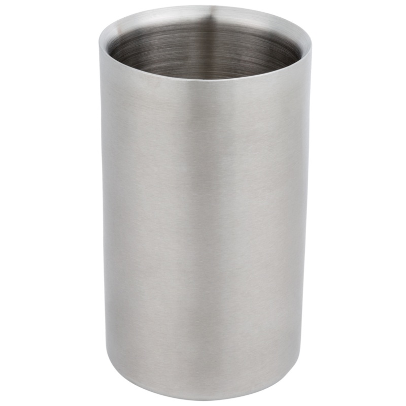 Vollrath Double-Wall Insulated Wine Cooler, Straight Sided, Stainless Steel