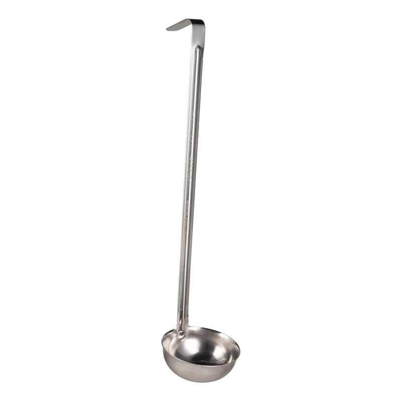Vollrath Economy One-Piece Ladle, 4 oz, Stainless Steel