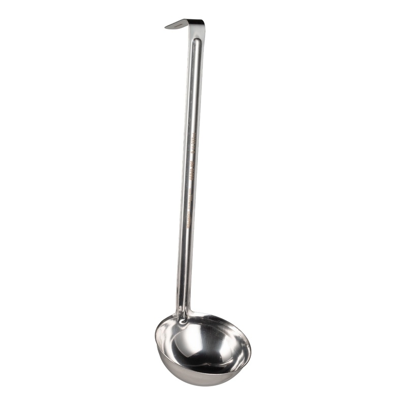 Vollrath Economy One-Piece Ladle, 8 oz, Stainless Steel