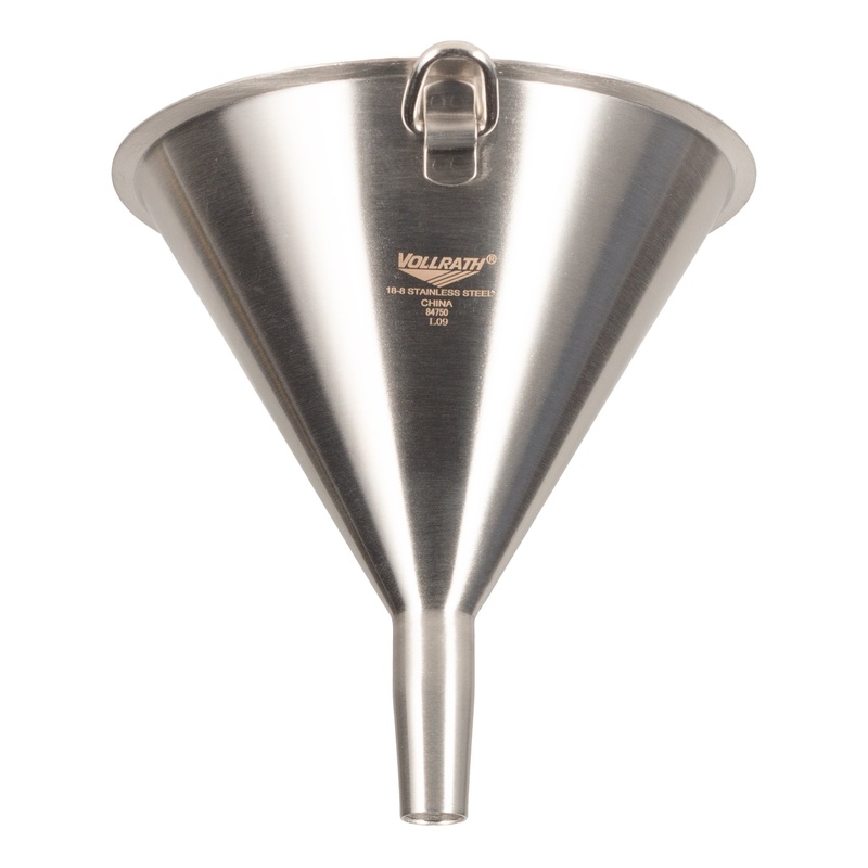 Vollrath Funnel, 13 oz, Stainless Steel