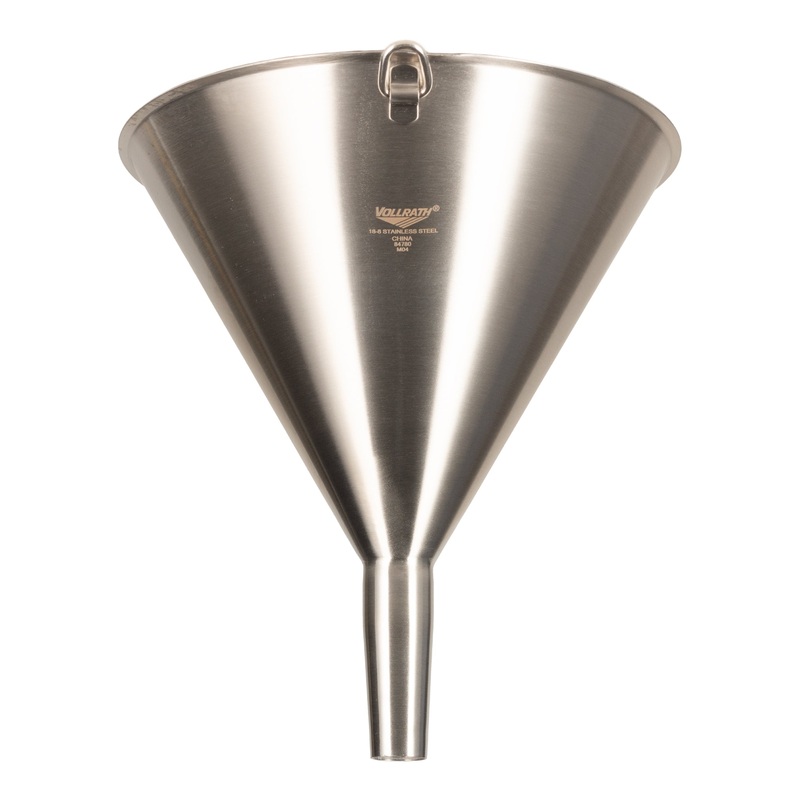 Vollrath Funnel, 64 oz, Stainless Steel