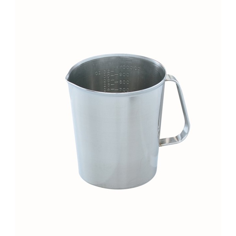 Vollrath Graduated Measuring Cup, 1 qt, Stainless Steel