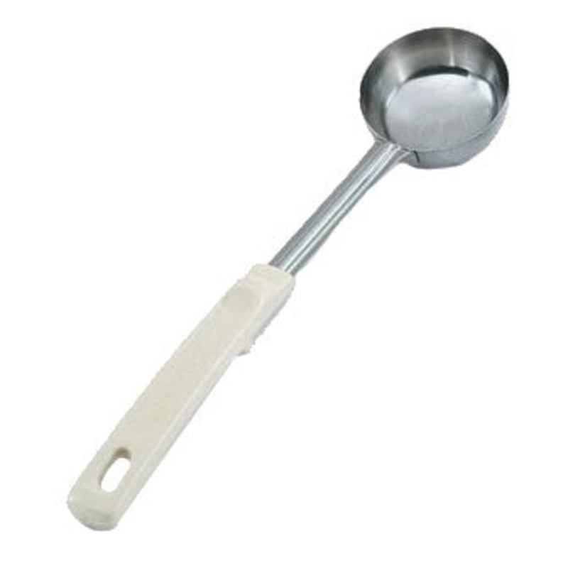 Vollrath Grip N Serve Round Solid Spoodle, Color Coded Handle, 3 oz, Ivory