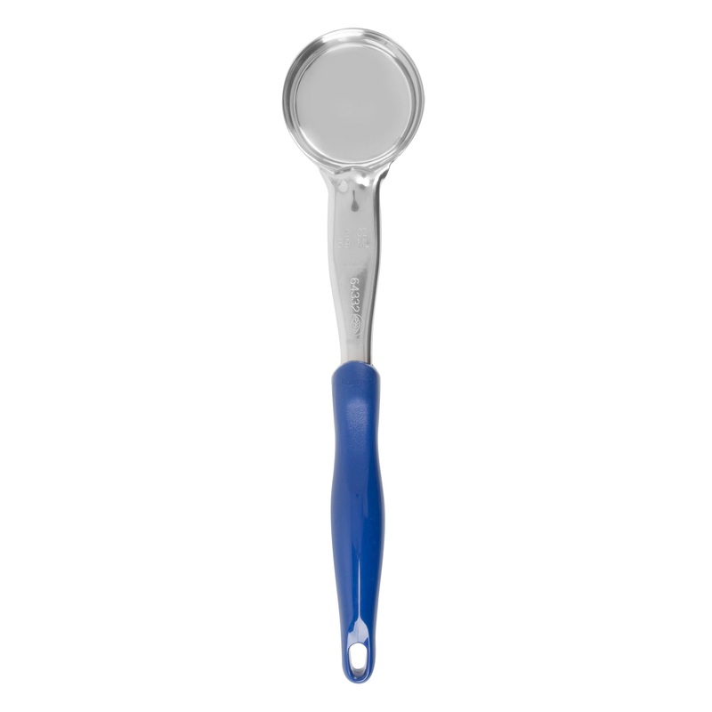 Vollrath Heavy-Duty Colour Coded Round Solid Spoodle, 2 oz, Blue