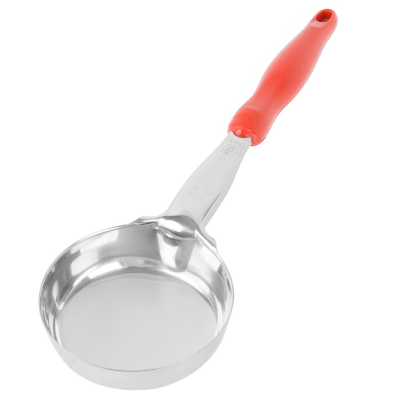 Vollrath Heavy-Duty Colour Coded Round Solid Spoodle, 8 oz, Orange