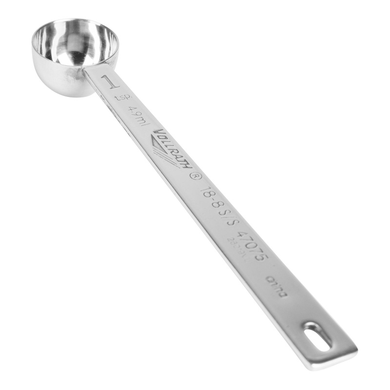Vollrath Heavy Duty Measuring Spoon, 1 tsp, Stainless Steel