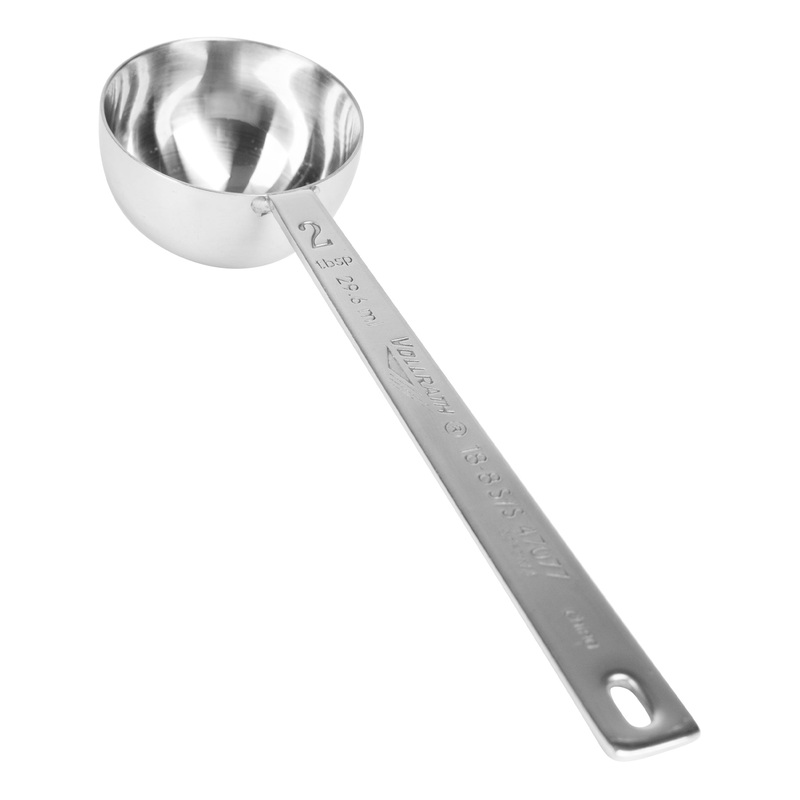 Vollrath Heavy Duty Measuring Spoon, 2 tbsp, Stainless Steel