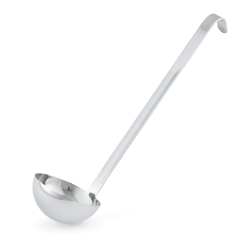 Vollrath Heavy Duty One-Piece Ladle, 6 oz, Stainless Steel