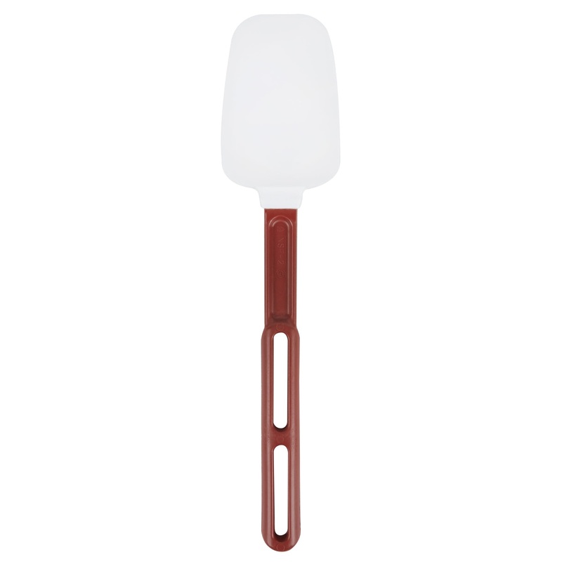 Vollrath High Temp Silicone SoftSpoon Spatula, 13.5", Red