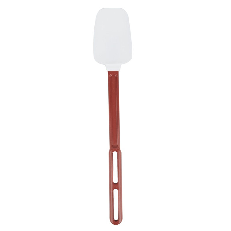 Vollrath High Temp Silicone SoftSpoon Spatula, 16.5", Red