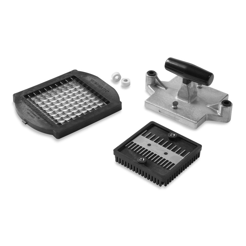 Vollrath Instacut 5.1 Replacement T-Handle, Pusher Block and Blade, 3/8" Dice
