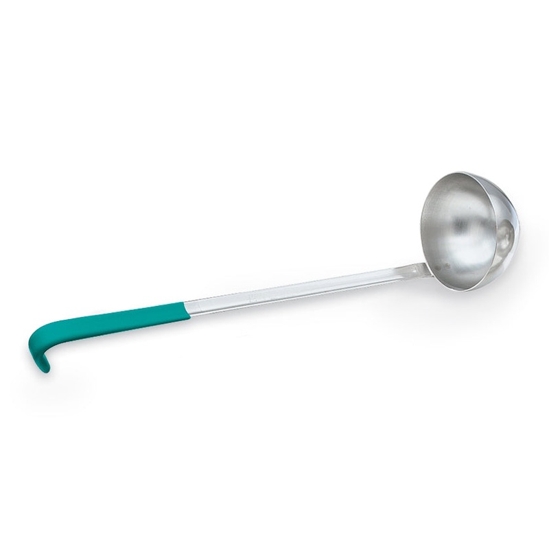 Vollrath Kool Touch Color-Coded Ladle, 6 oz, Teal