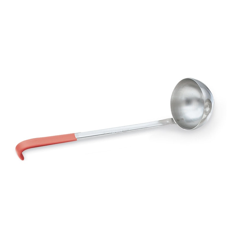 Vollrath Kool Touch Color-Coded Ladle, 8 oz, Orange