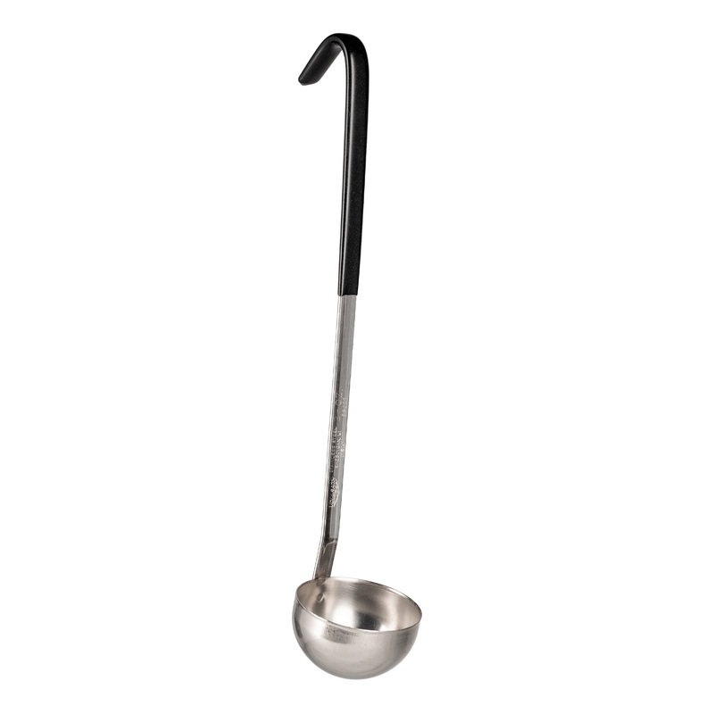 Vollrath Kool Touch Heavy-Duty Ladle, 2 oz, Black Handle