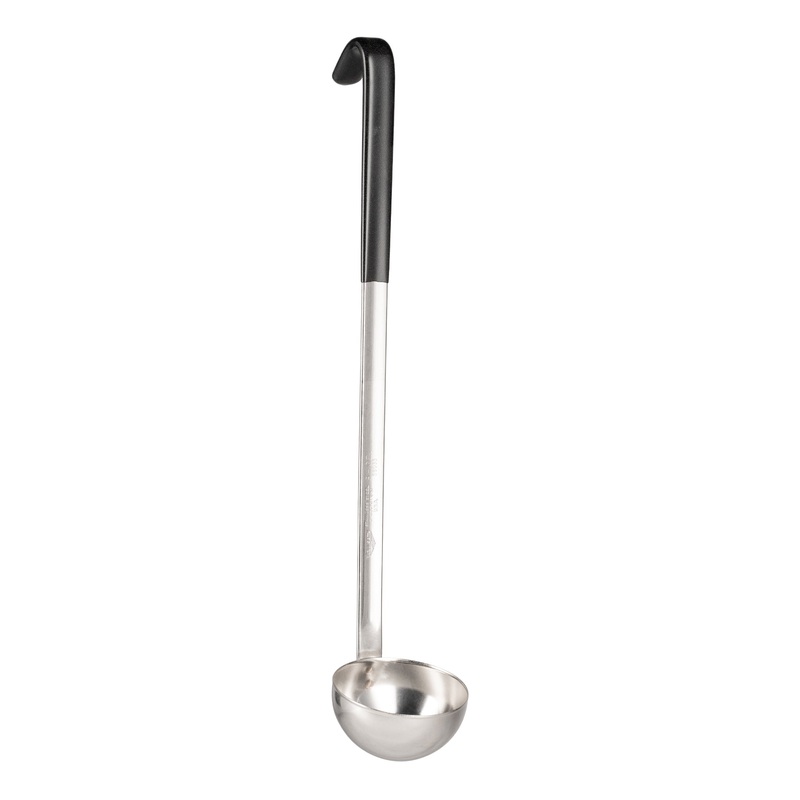 Vollrath Kool Touch Heavy-Duty Ladle, 3 oz, Black Handle