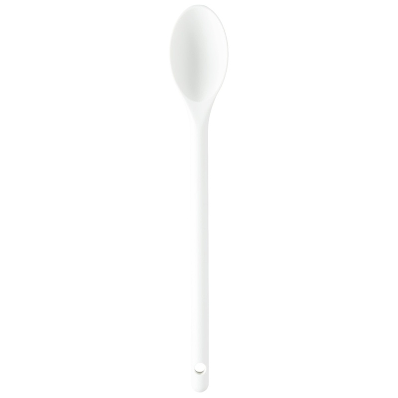 Vollrath Nylon Heat Resistant Prep Spoon, 12", White