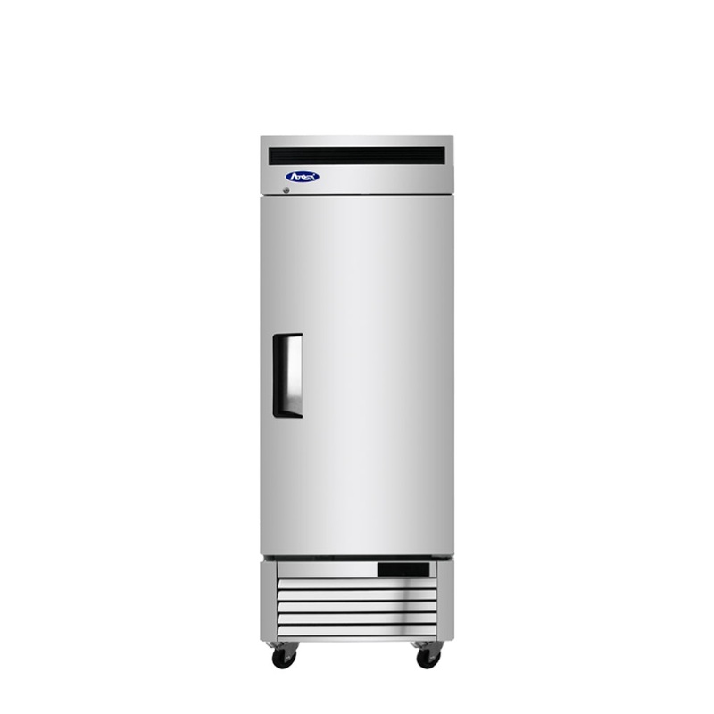 Atosa MBF8501GR Bottom Mount Single Stainless Steel Door Reach-In Freezer, 27", 115/60/1
