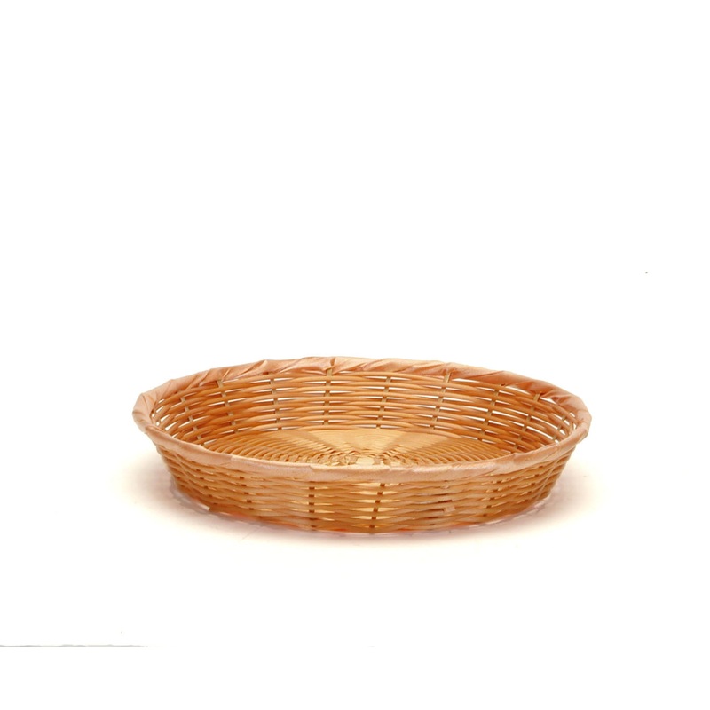 Bacon Basketware Round Basket, 12", No Handles