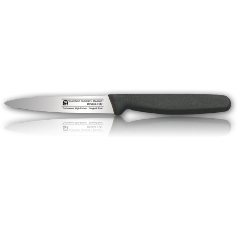 Canada Cutlery Paring Knife, 4", Black