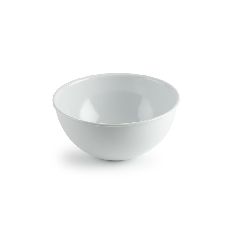 Mistral MIRALYN Serving Bowl, 32 oz, White Melamine
