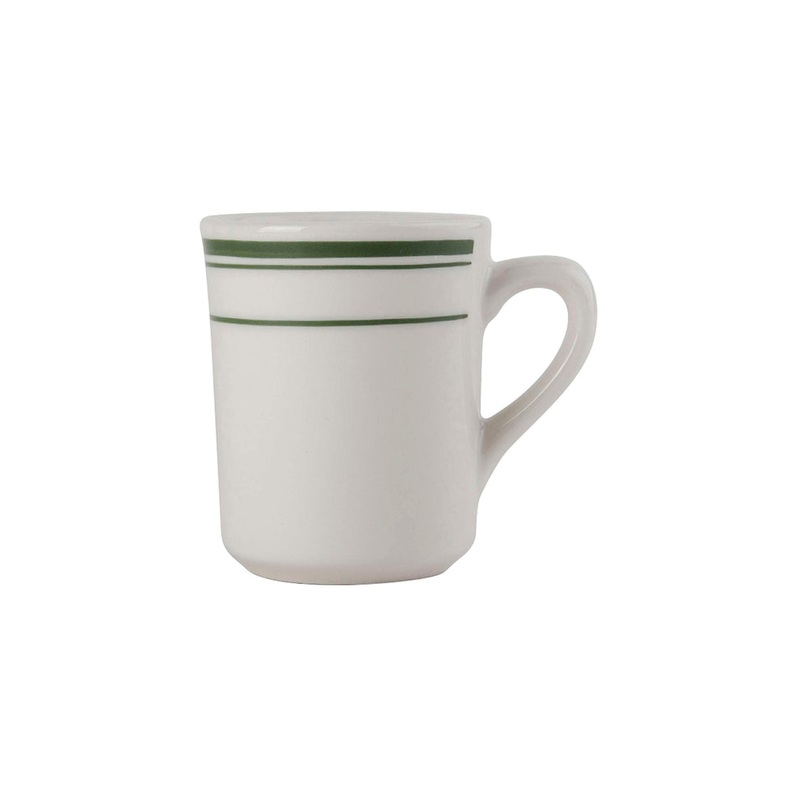 Tuxton Green Bay Tiara Mug, 8 oz (36-pack)