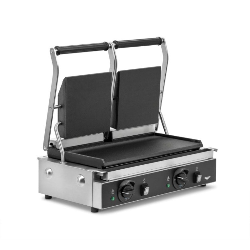 Vollrath PSG4 -DF208240-C Panini Press, Double, Cast Iron Flat Plates, 208/240V