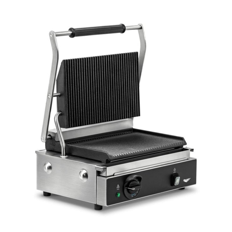 Vollrath PSG4-SG120-C Panini Press, Single, Cast Iron Grooved Plates, 120V