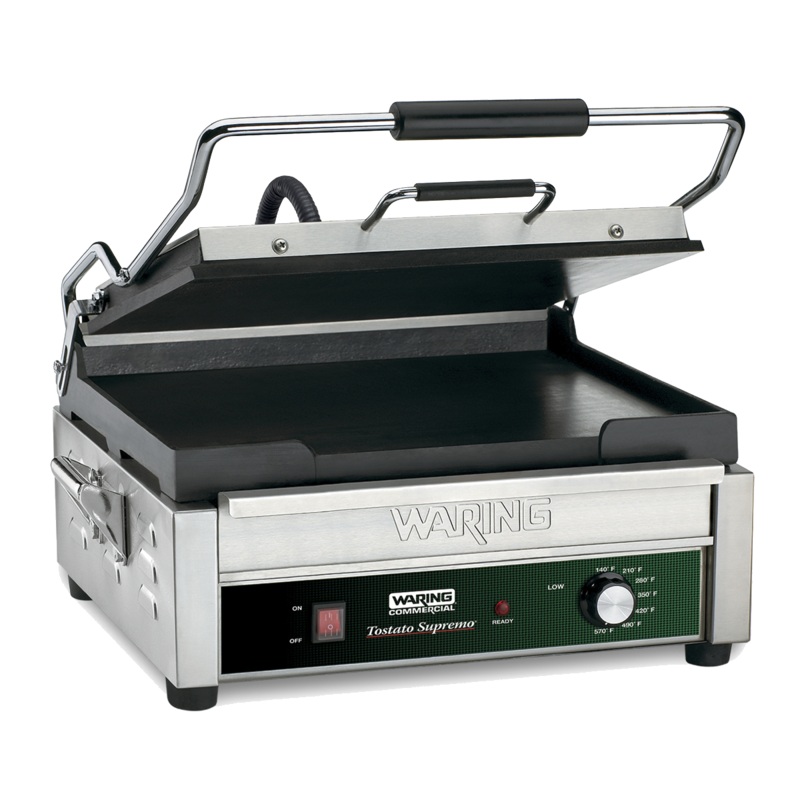 Waring WFG275 Panini Grill, Flat Plates