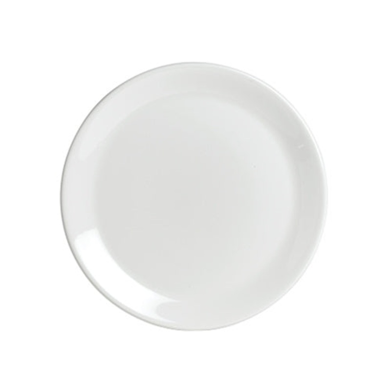 Steelite Taste Coupe Plate, White, 10" (24-pack)