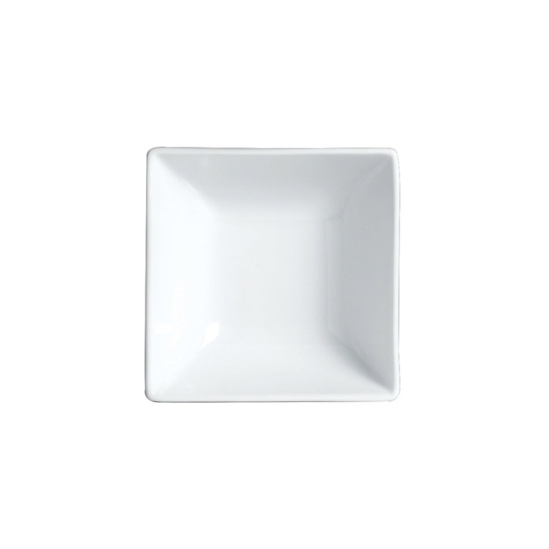 Steelite Varick Cafe Porcelain Square Bowl, 18 oz (12-pack)