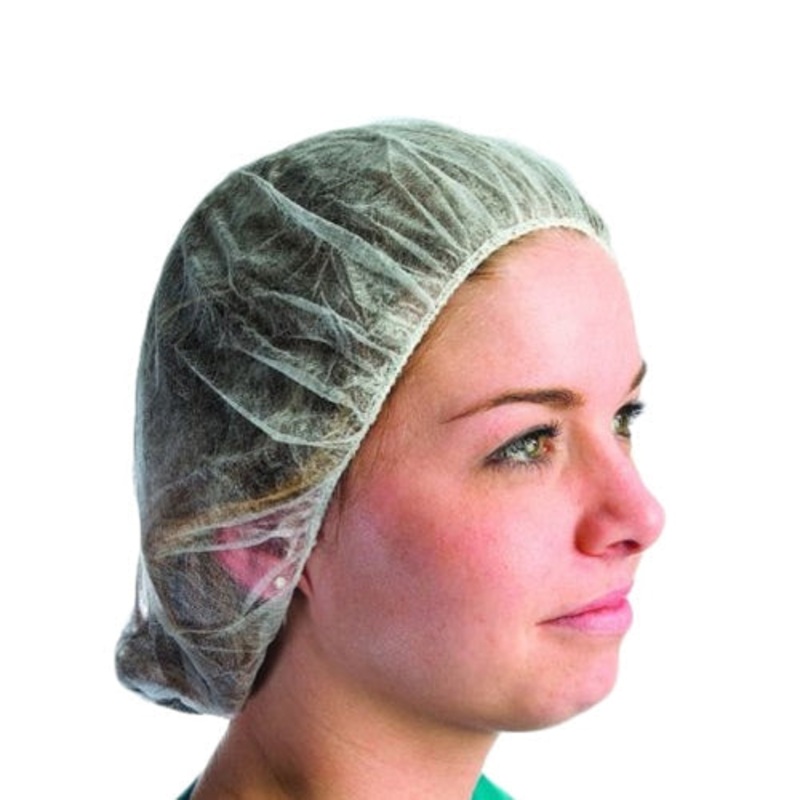 Superior Glove Hairnet, Bouffant Style, 21", White
