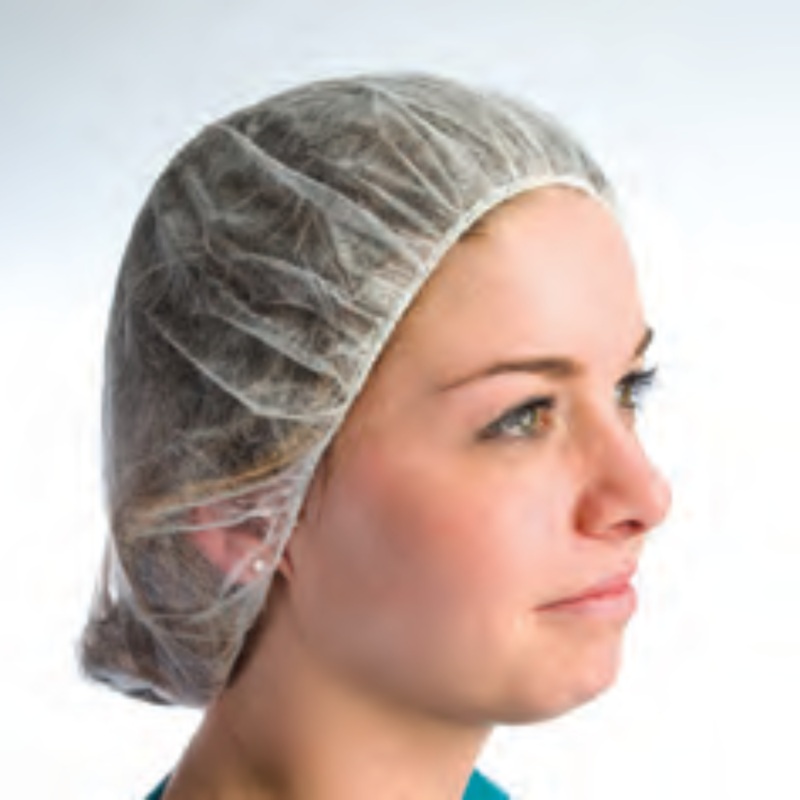 Superior Glove Hairnet, Bouffant Style, 24", White